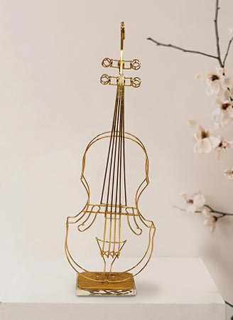 מתנות - כינור בצורת כלי נוי